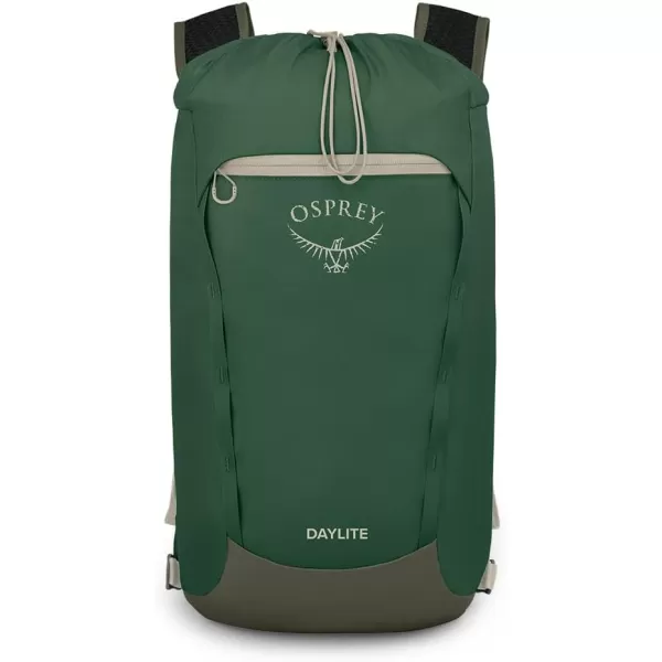 Osprey Daylite Cinch Backpack Blue SpikemossAlkalineGreen CanopyGreen Creek