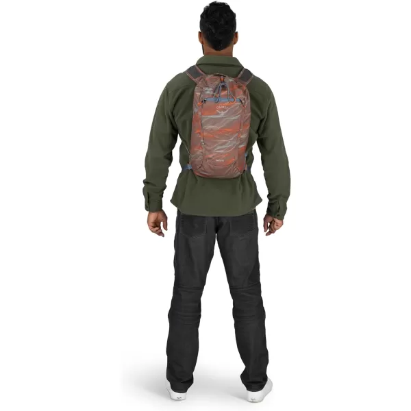 Osprey Daylite Cinch Backpack Blue SpikemossAlkalineTumbleweed YellowTunnel Vision