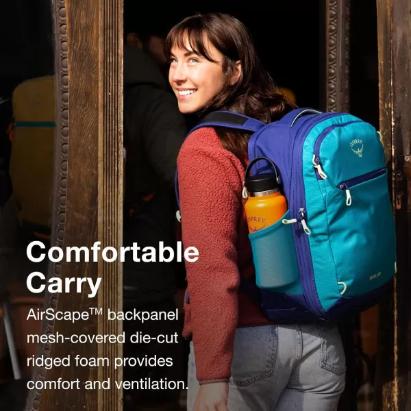 Osprey Daylite Expandable 266 Travel Pack Blue SpikemossAlkalineBlue SpikemassAlkaline