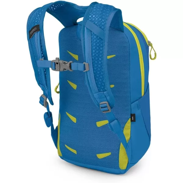 Osprey Daylite Jr Kids Commuter Backpack Space Travel PrintAntique BlueAlpin BlueBlue Flame