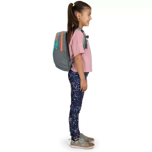 Osprey Daylite Jr Kids Commuter Backpack Space Travel PrintAntique BlueEnjoy Outside PrintGrey Area