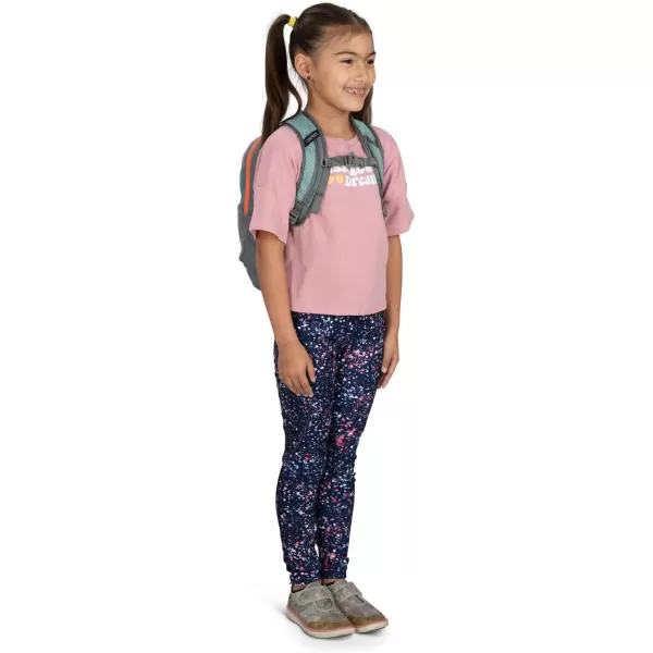Osprey Daylite Jr Kids Commuter Backpack Space Travel PrintAntique BlueEnjoy Outside PrintGrey Area