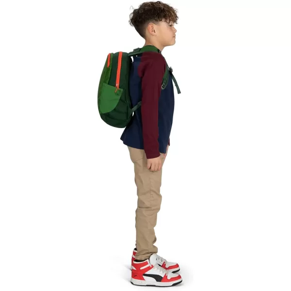 Osprey Daylite Jr Kids Commuter Backpack Space Travel PrintAntique BlueGreen CanopyGreen Belt