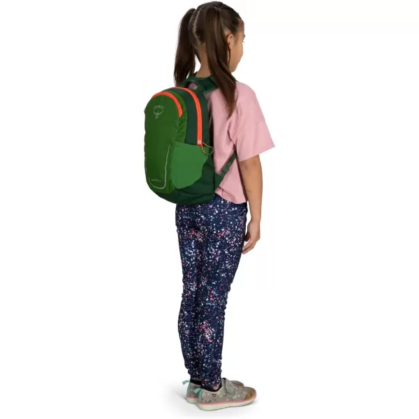 Osprey Daylite Jr Kids Commuter Backpack Space Travel PrintAntique BlueGreen CanopyGreen Belt