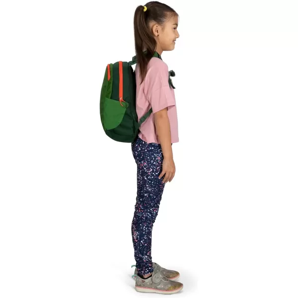 Osprey Daylite Jr Kids Commuter Backpack Space Travel PrintAntique BlueGreen CanopyGreen Belt