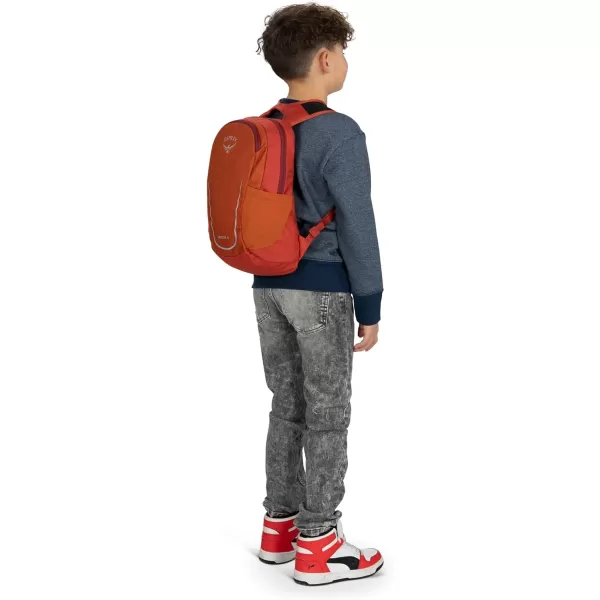 Osprey Daylite Jr Kids Commuter Backpack Space Travel PrintAntique BlueOrange DawnBazan