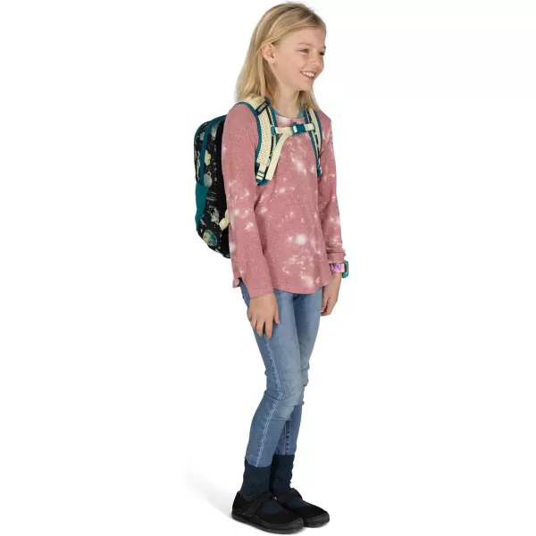 Osprey Daylite Jr Kids Commuter Backpack Space Travel PrintAntique BlueSpace Travel PrintAntique Blue