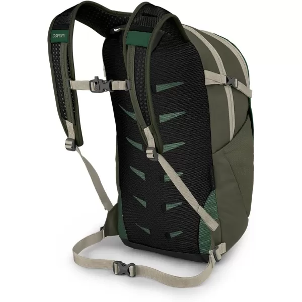 Osprey Daylite Plus Commuter Backpack BlackGreen CanopyGreen Creek
