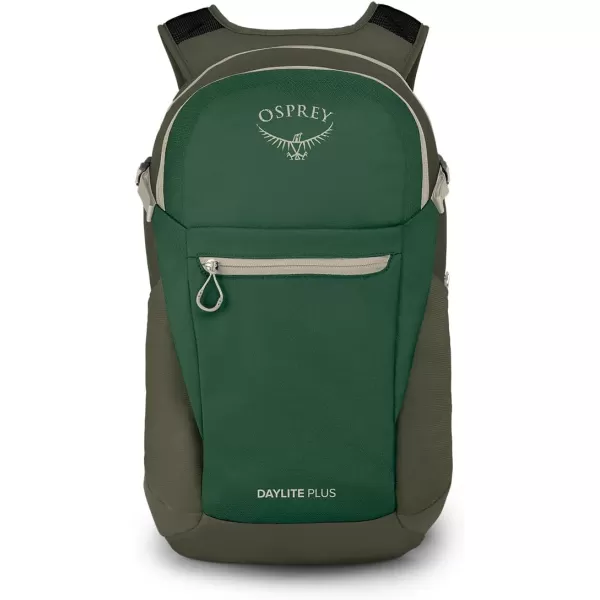 Osprey Daylite Plus Commuter Backpack BlackGreen CanopyGreen Creek
