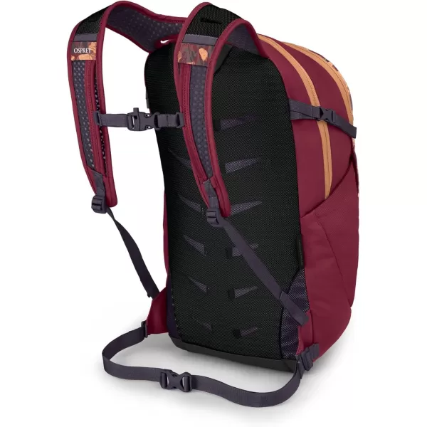 Osprey Daylite Plus Commuter Backpack BlackLiquify PrintKakio Pink