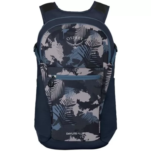 Osprey Daylite Plus Commuter Backpack BlackPalm Foliage Print