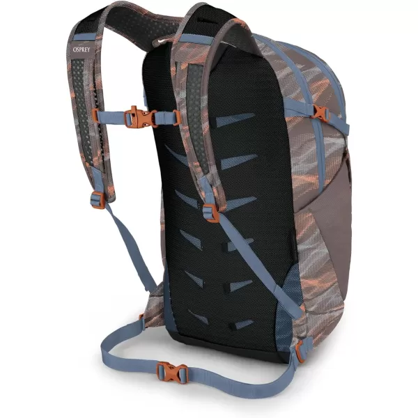 Osprey Daylite Plus Commuter Backpack BlackSmoky Desert PrintMagma Brown