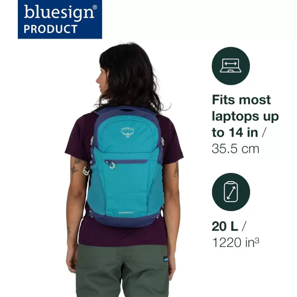 Osprey Daylite Plus Commuter Backpack BlackUmberTequila Sunrise