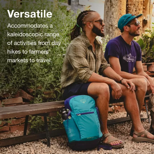 Osprey Daylite Plus Commuter Backpack BlackUmberTequila Sunrise