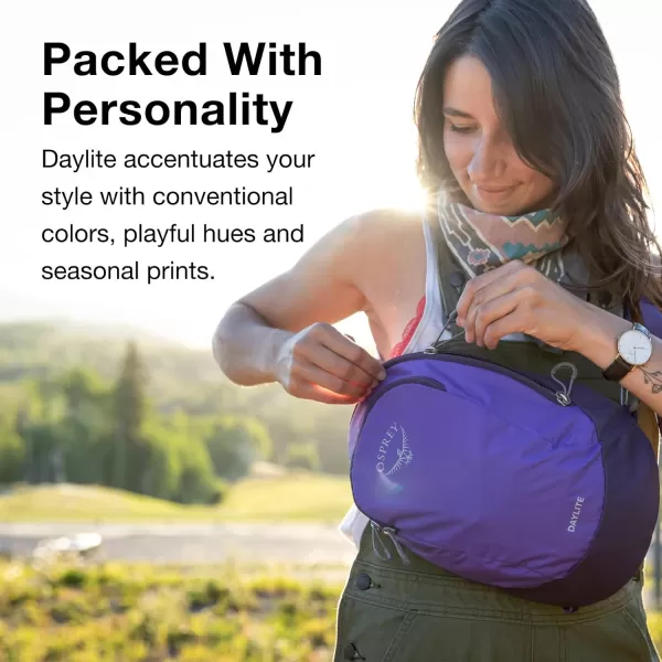 Osprey Daylite Shoulder Sling Bag BlackLiquify PrintKakio Pink