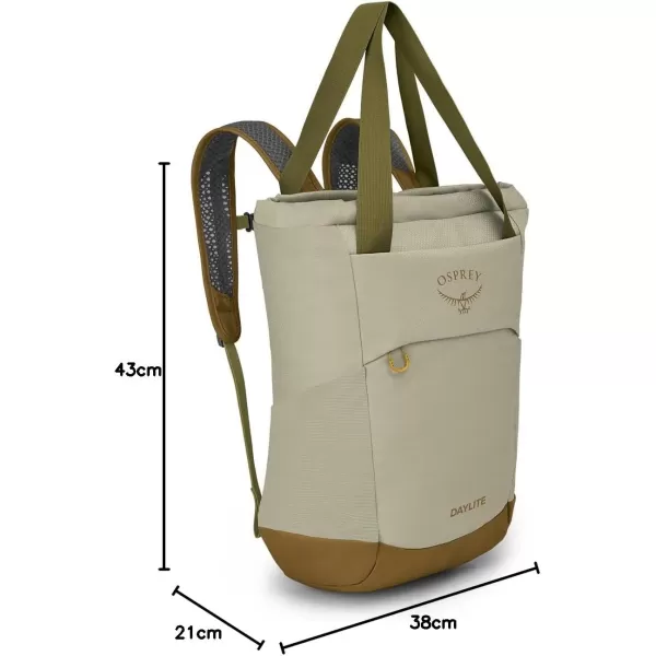 Osprey Daylite Tote Pack Blue SpikemossAlkalineMeadow GrayHistosol Brown