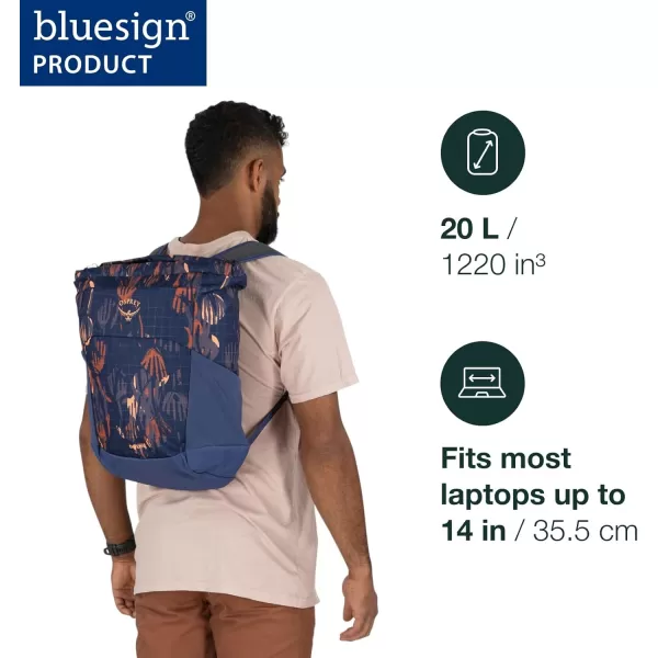 Osprey Daylite Tote Pack Blue SpikemossAlkalineNight Shift Blue