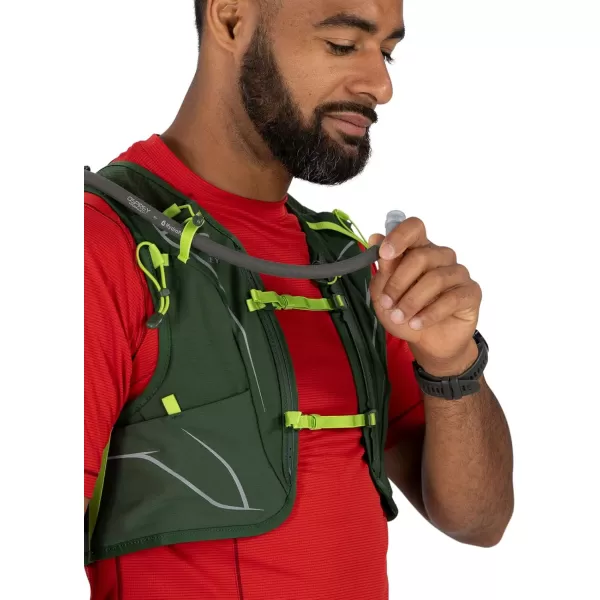 Osprey Duro 15L Mens Running Hydration Vest with Hydraulics ReservoirPhantom GreyToffee Orange