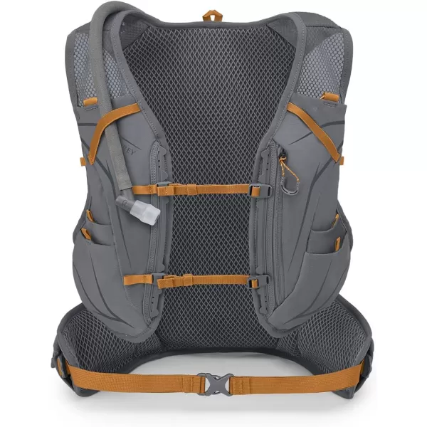 Osprey Duro 15L Mens Running Hydration Vest with Hydraulics ReservoirPhantom GreyToffee Orange