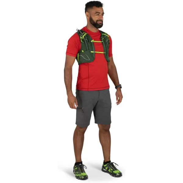 Osprey Duro 15L Mens Running Hydration Vest with Hydraulics ReservoirPhantom GreyToffee Orange