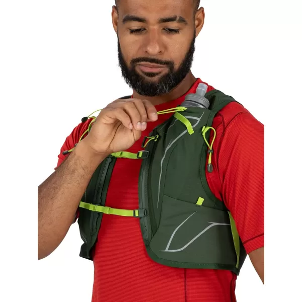 Osprey Duro 15L Mens Running Hydration Vest with Hydraulics ReservoirPhantom GreyToffee Orange