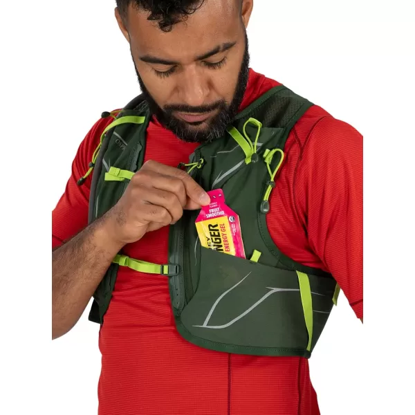 Osprey Duro 15L Mens Running Hydration Vest with Hydraulics ReservoirSeaweed GreenLimon