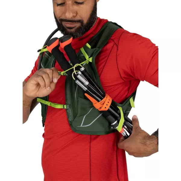 Osprey Duro 15L Mens Running Hydration Vest with Hydraulics ReservoirSeaweed GreenLimon