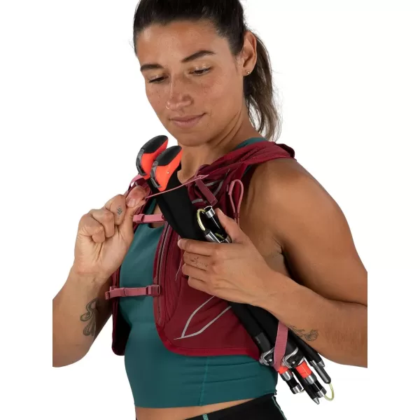 Osprey Dyna 15L Womens Running Hydration Vest with Hydraulics ReservoirCascade BlueSilver Lining