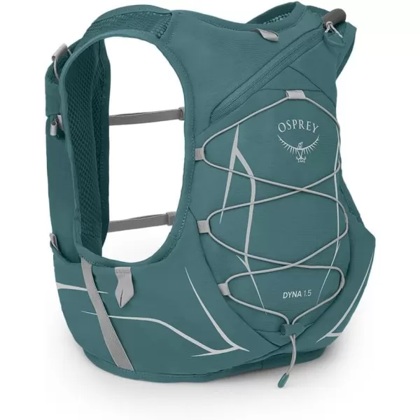 Osprey Dyna 15L Womens Running Hydration Vest with Hydraulics ReservoirCascade BlueSilver Lining