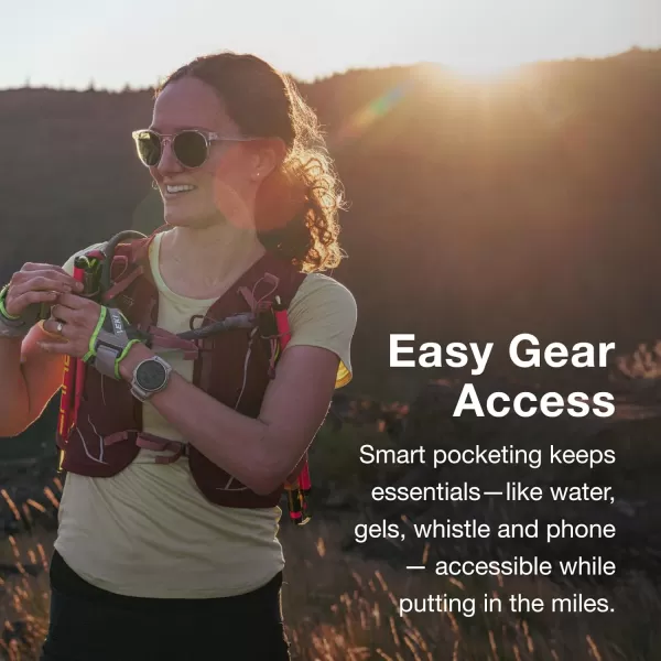 Osprey Dyna 15L Womens Running Hydration Vest with Hydraulics ReservoirCascade BlueSilver Lining