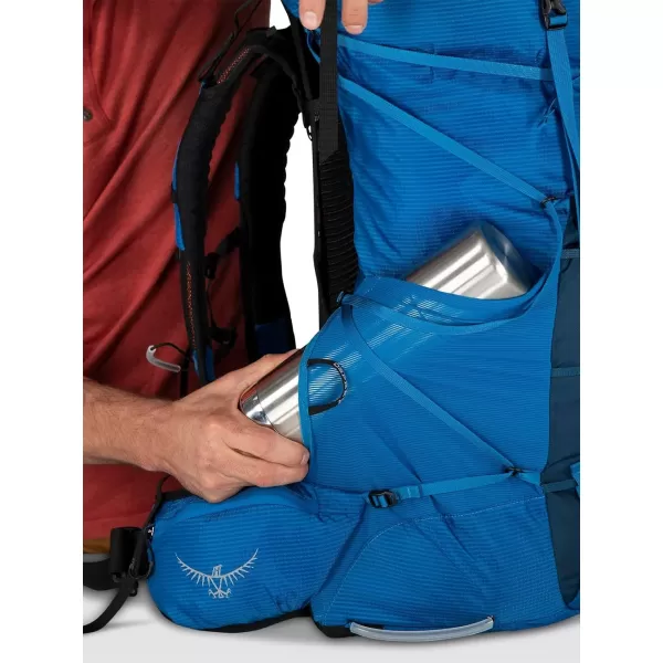 Osprey Exos 58 Mens Ultralight Backpacking BackpackBlue Ribbon