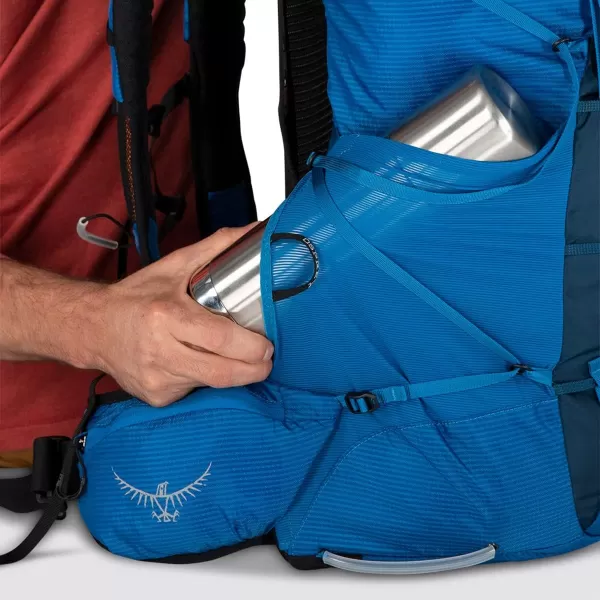 Osprey Exos 58 Mens Ultralight Backpacking BackpackBlue Ribbon