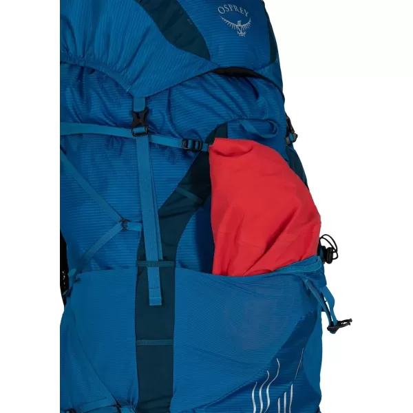 Osprey Exos 58 Mens Ultralight Backpacking BackpackBlue Ribbon