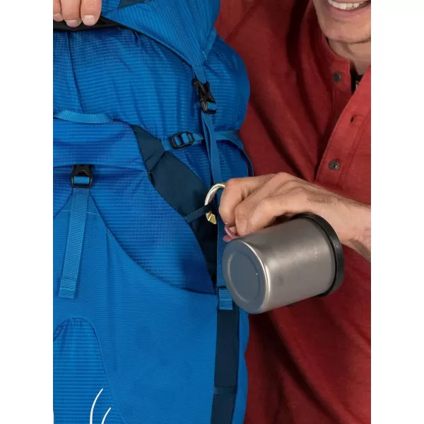 Osprey Exos 58 Mens Ultralight Backpacking BackpackBlue Ribbon