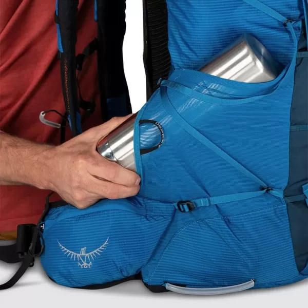 Osprey Exos 58 Mens Ultralight Backpacking BackpackTungsten Grey