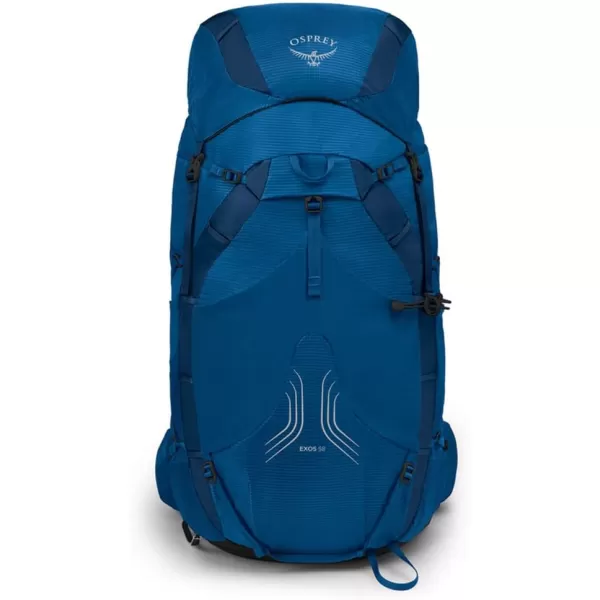 Osprey Exos 58 Mens Ultralight Backpacking BackpackTungsten Grey