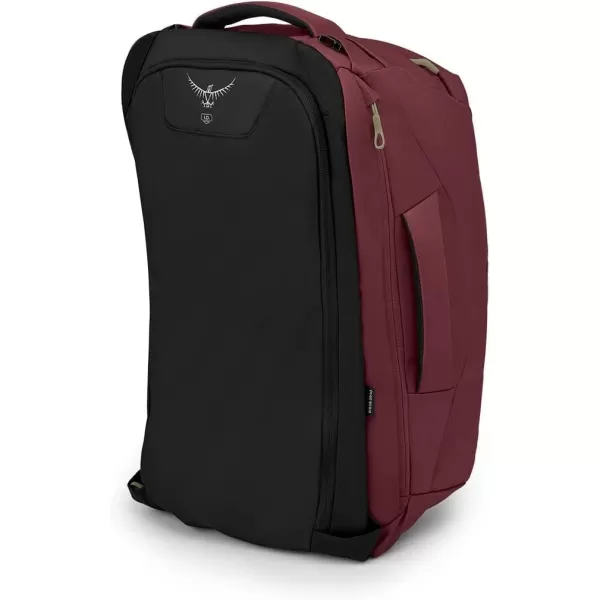 Osprey Fairview 40L Womens Travel Backpack Zircon RedZircon Red