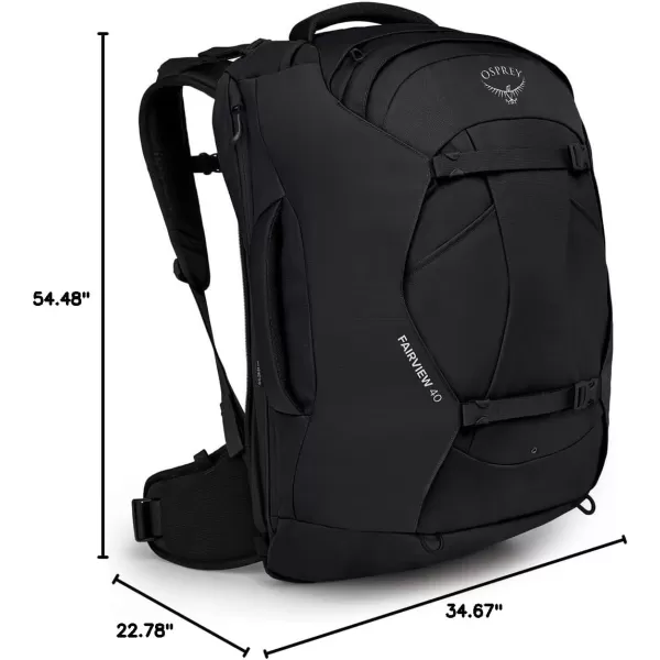 Osprey Fairview 55L Womens Travel Backpack BlackBlack
