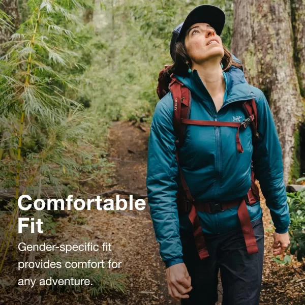 Osprey Fairview 55L Womens Travel Backpack BlackNight Jungle Blue