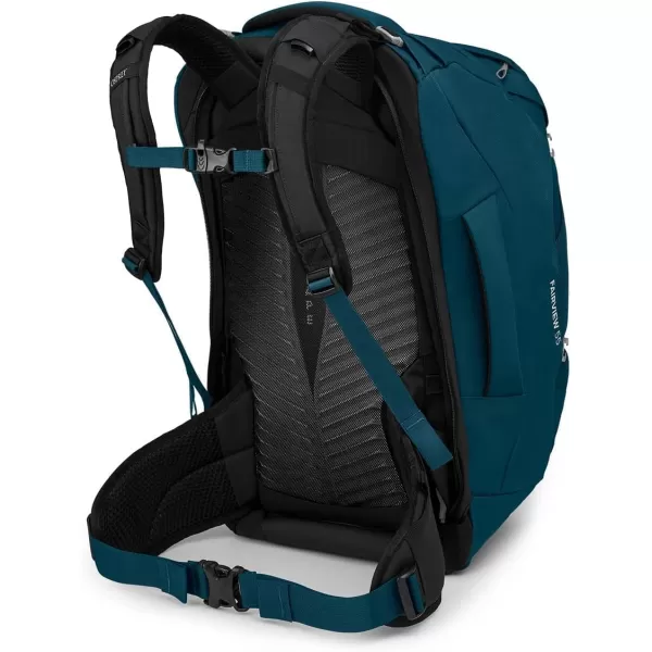 Osprey Fairview 55L Womens Travel Backpack BlackNight Jungle Blue