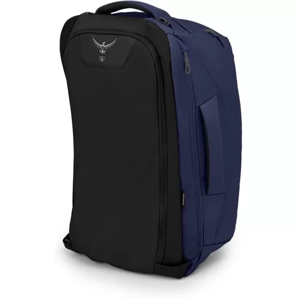 Osprey Fairview 55L Womens Travel Backpack BlackWinter Night Blue
