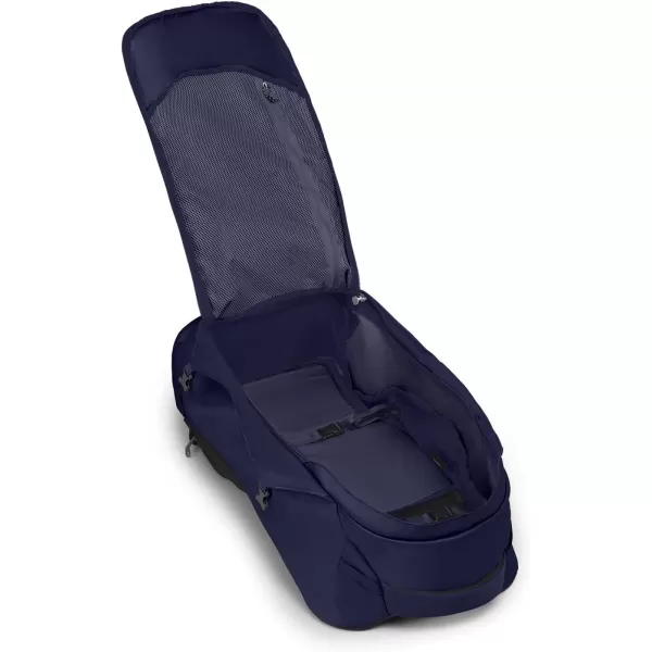 Osprey Fairview 55L Womens Travel Backpack BlackWinter Night Blue