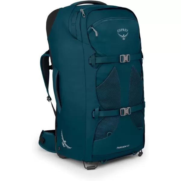 Osprey Fairview Womens Wheeled Travel Pack 36L BlackNight Jungle Blue