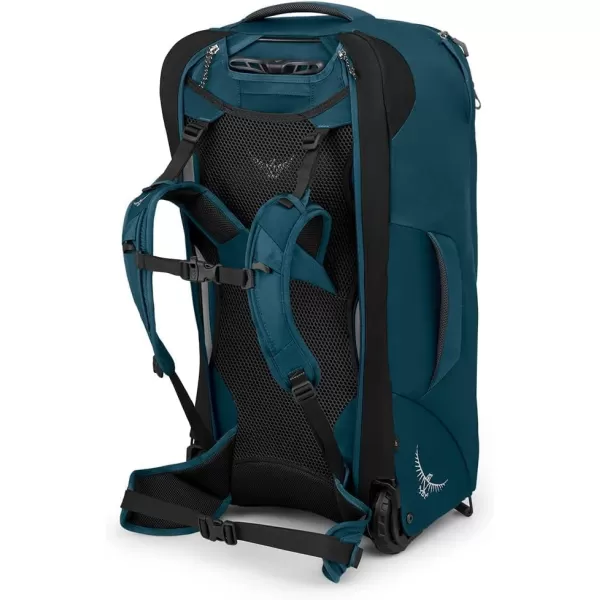 Osprey Fairview Womens Wheeled Travel Pack 36L BlackNight Jungle Blue