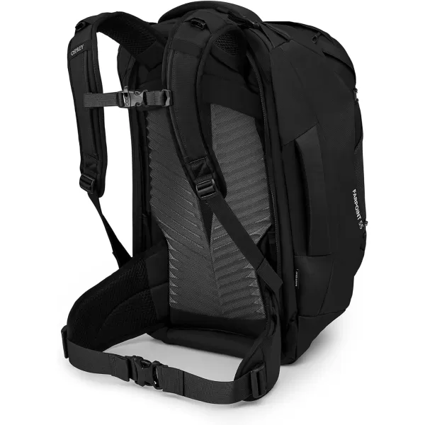 Osprey Farpoint 40L Mens Travel Backpack Tunnel Vision GreyBlack