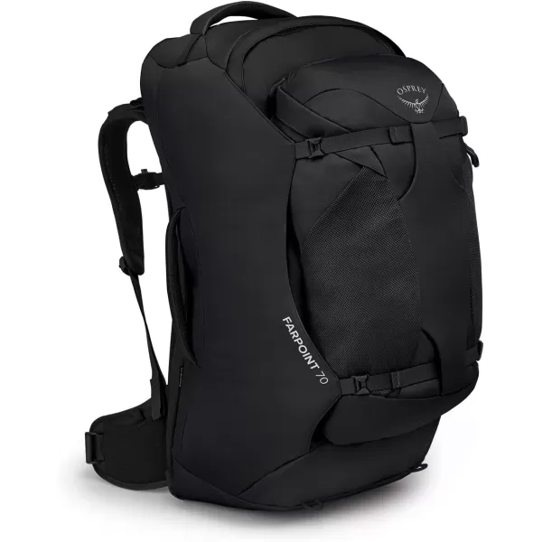 Osprey Farpoint 40L Mens Travel Backpack Tunnel Vision GreyBlack