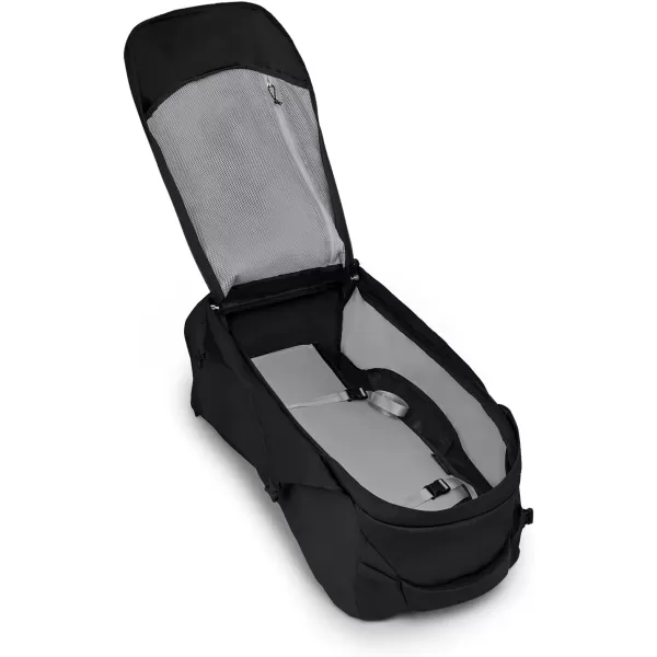 Osprey Farpoint 40L Mens Travel Backpack Tunnel Vision GreyBlack