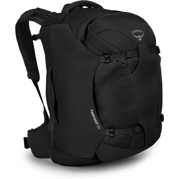 Osprey Farpoint 40L Mens Travel Backpack Tunnel Vision GreyBlack