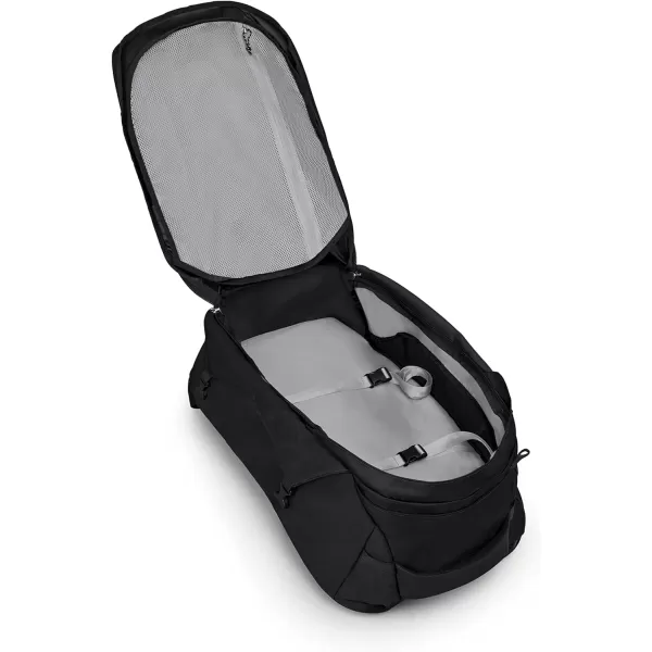 Osprey Farpoint 40L Mens Travel Backpack Tunnel Vision GreyBlack