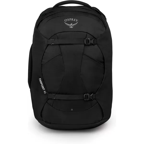 Osprey Farpoint 40L Mens Travel Backpack Tunnel Vision GreyBlack